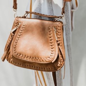 Khloe Crossbody Bag - Tan
